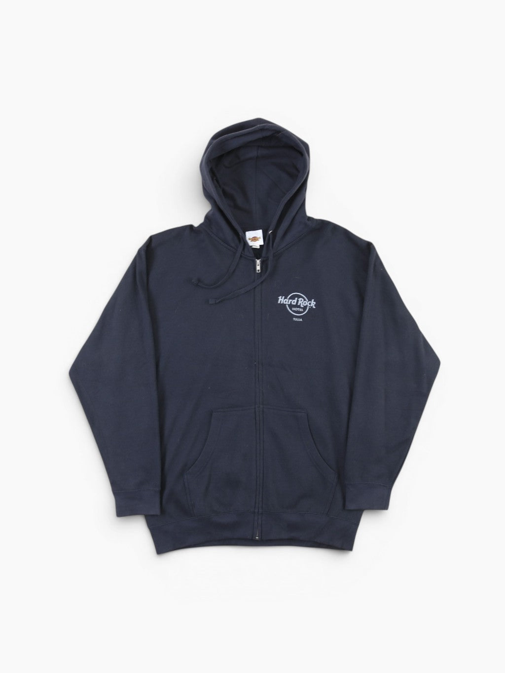 Hard Rock 'Tulsa' Hooded Sweatshirt - Navy