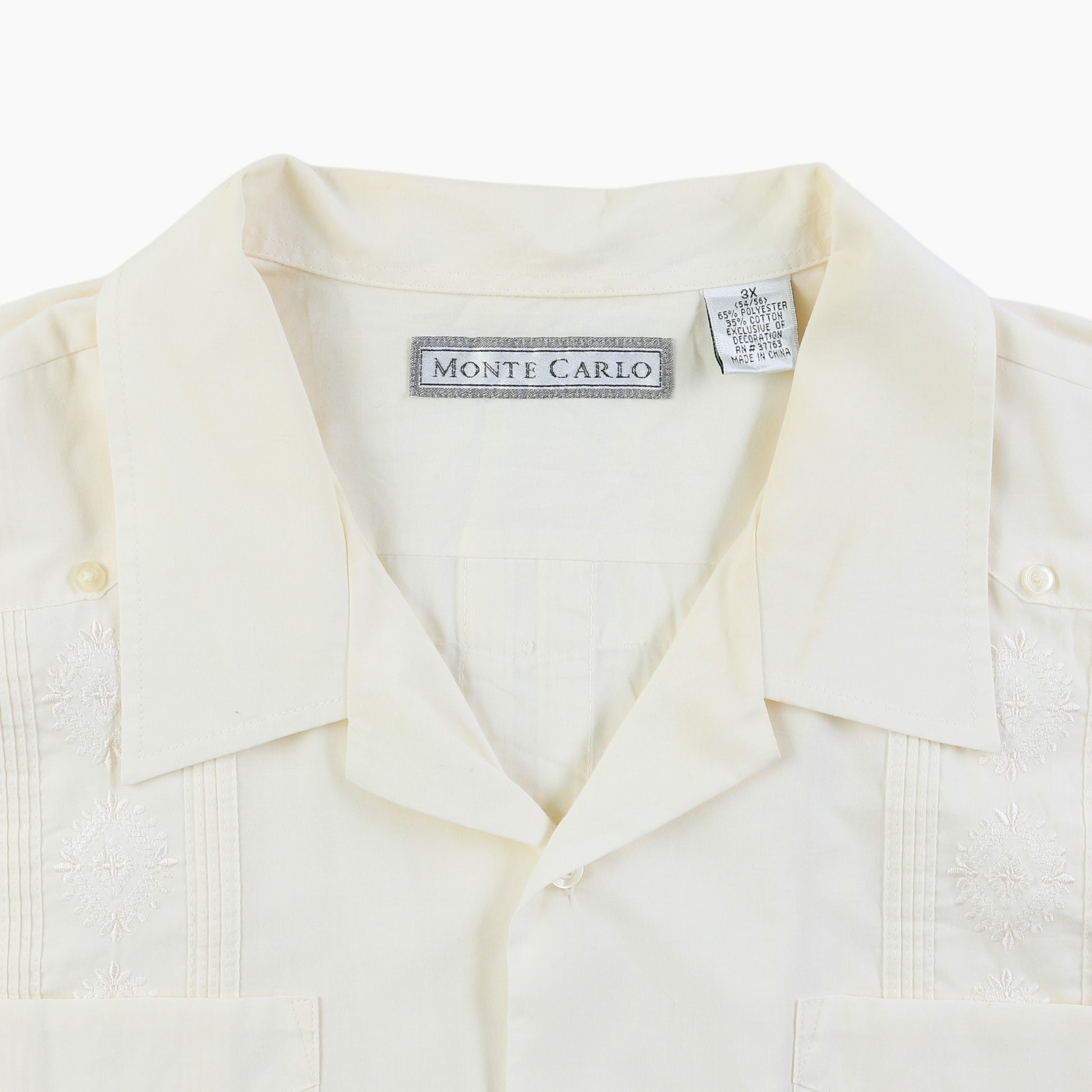 Vintage Cuban Guayabera Shirt