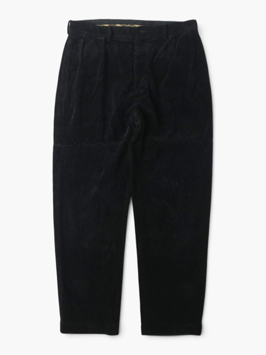 Vintage Corduroy Trousers - Black - 36" 32"