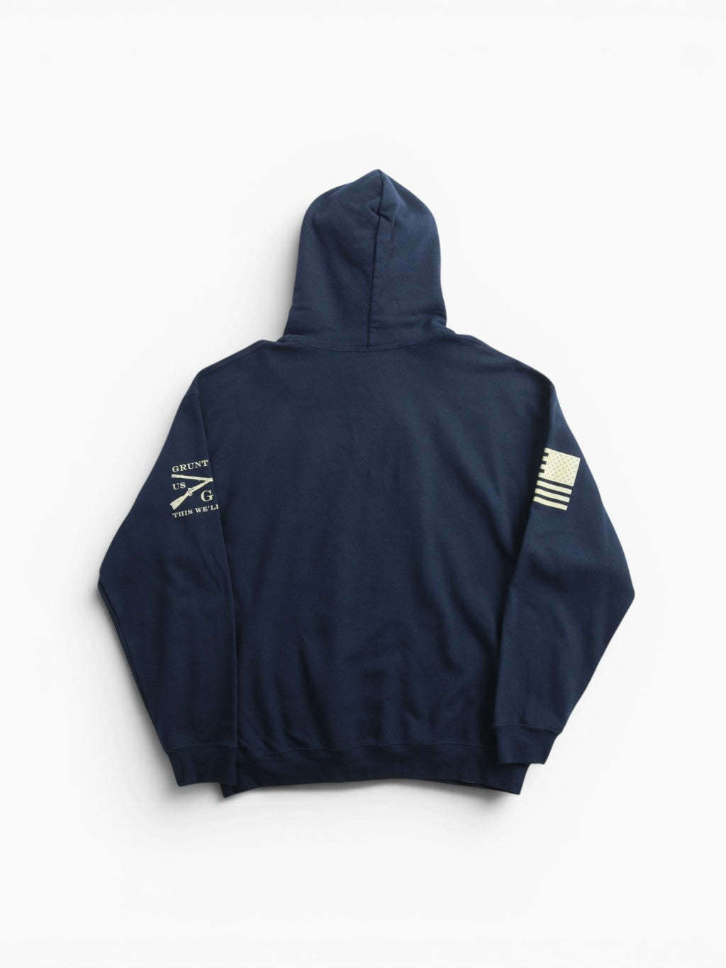 'Grunt Style' Hooded Sweatshirt - Navy
