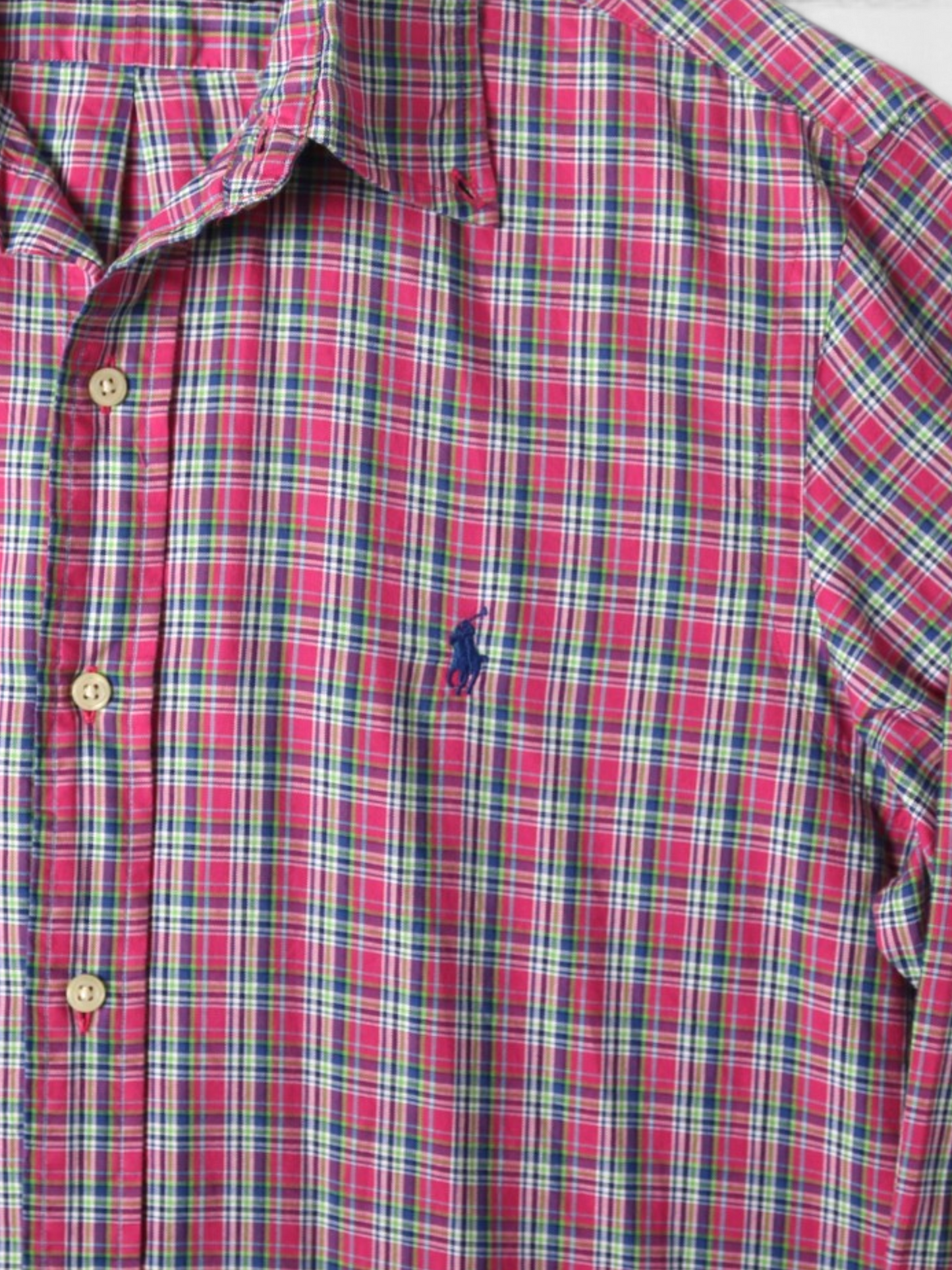 Vintage Shirt - Pink Check