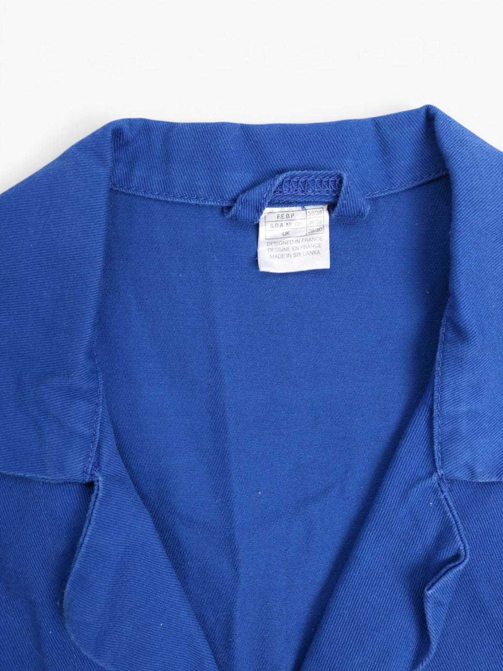 Vintage Shop Coat - Blue