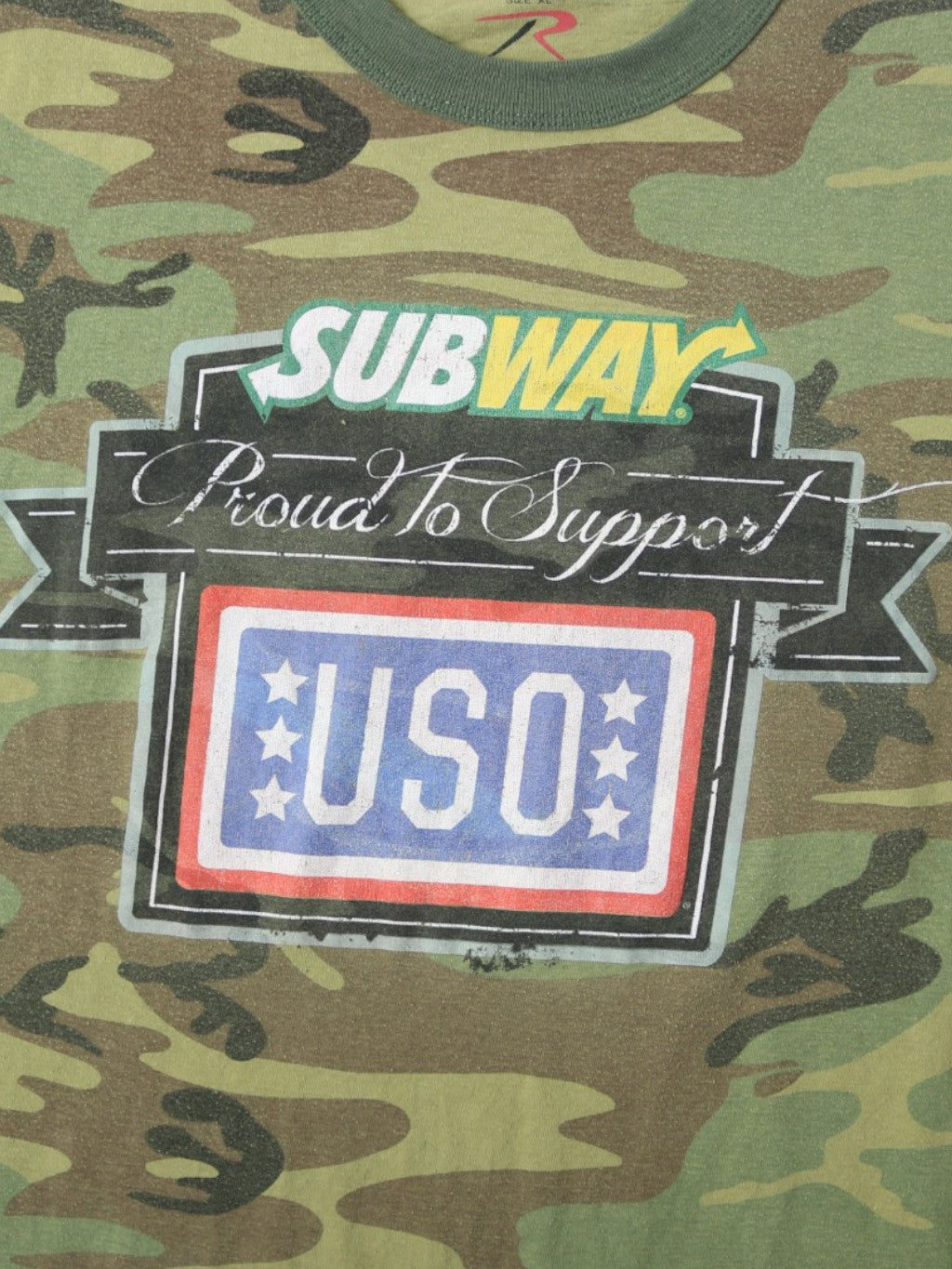 'Subway' Woodland Camouflage T-shirt