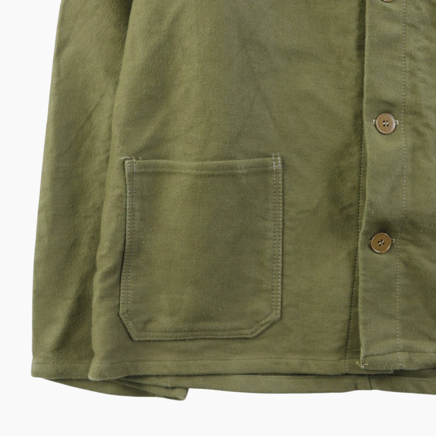Vintage Moleskin Chore Jacket - Green