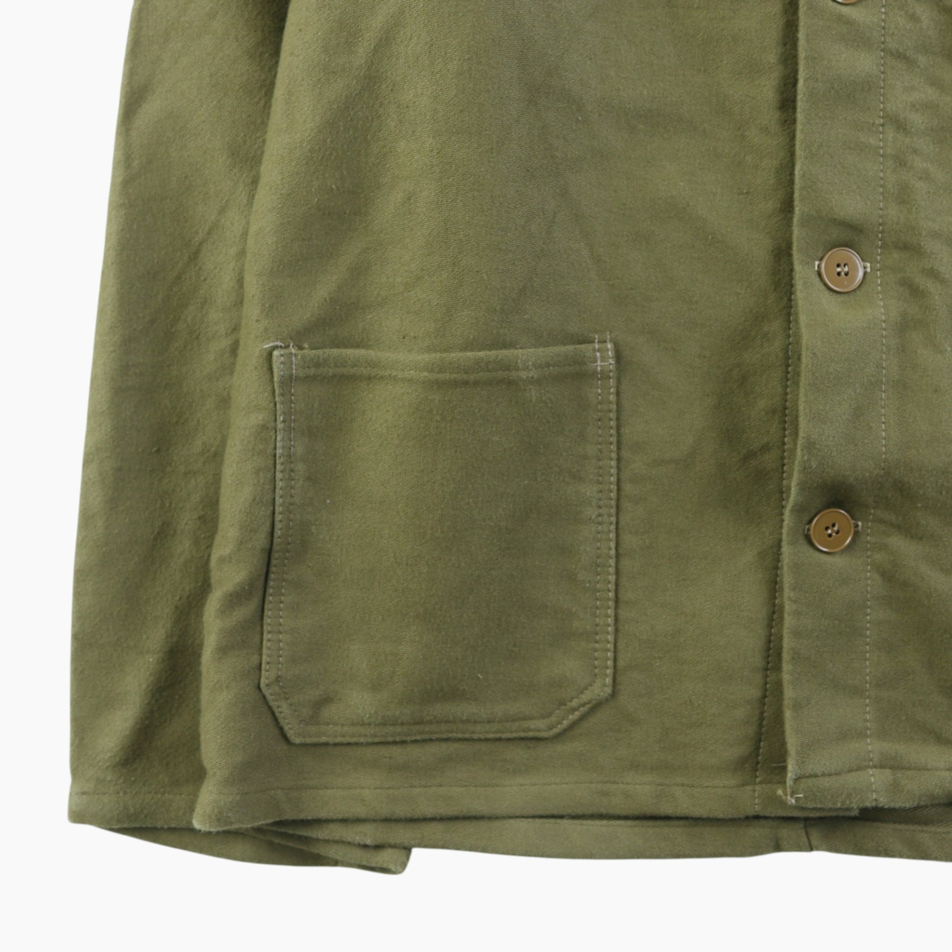 Vintage Moleskin Chore Jacket - Green