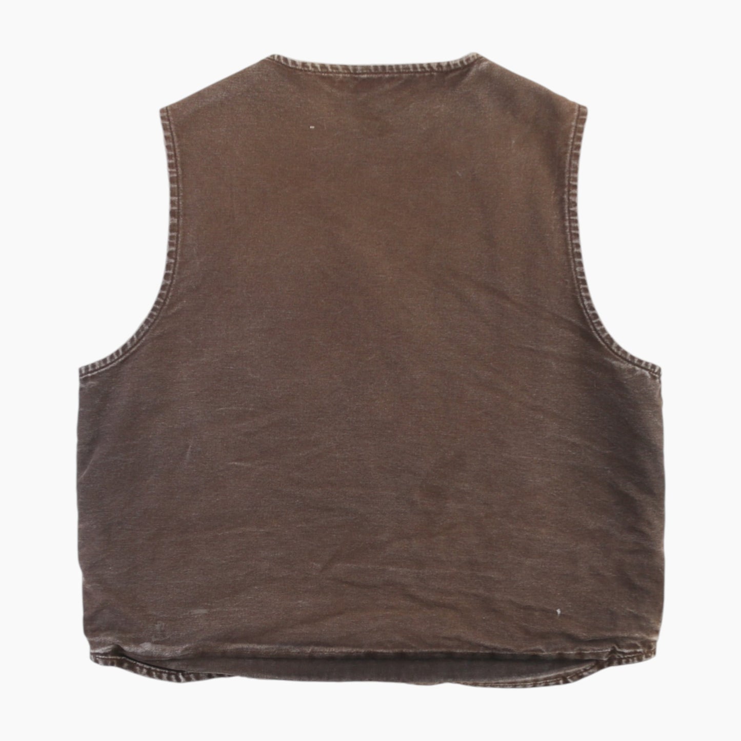 Lined Vest - Brown