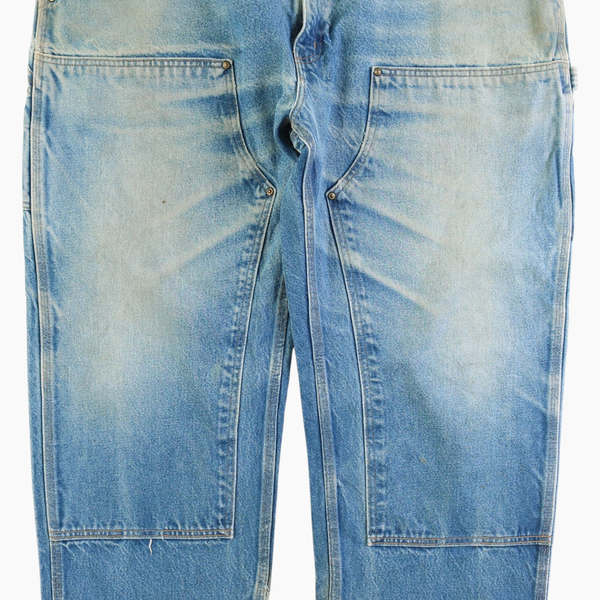 Vintage Double Knee Carpenter Pants - Denim - 44/30
