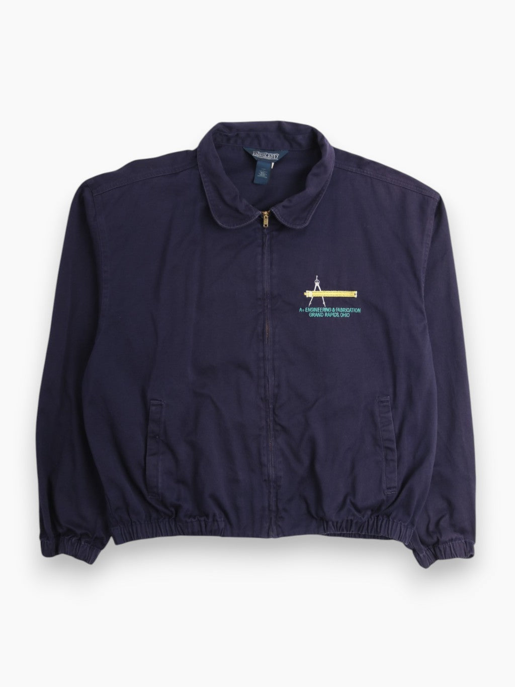 Vintage Lands' End Harrington Jacket - Navy
