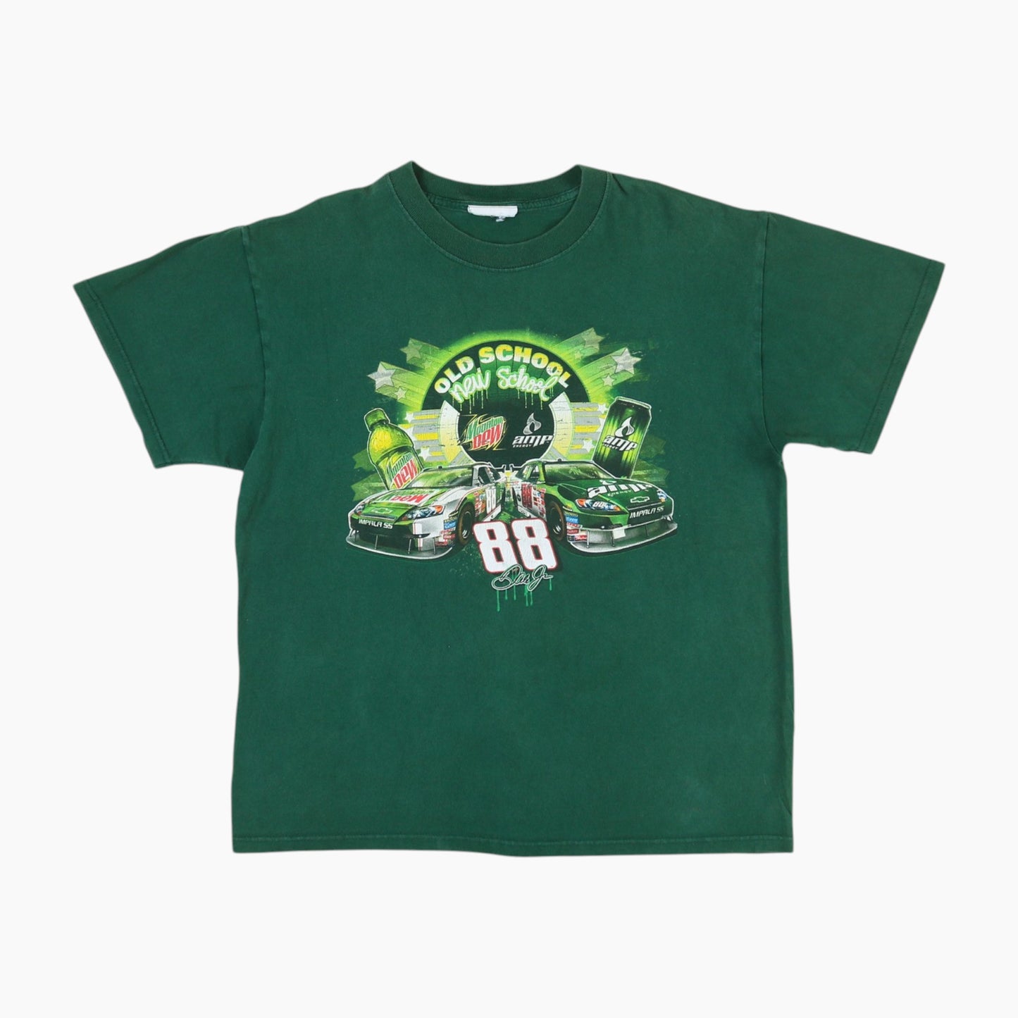 Vintage 'Dale JR' T-shirt - Green