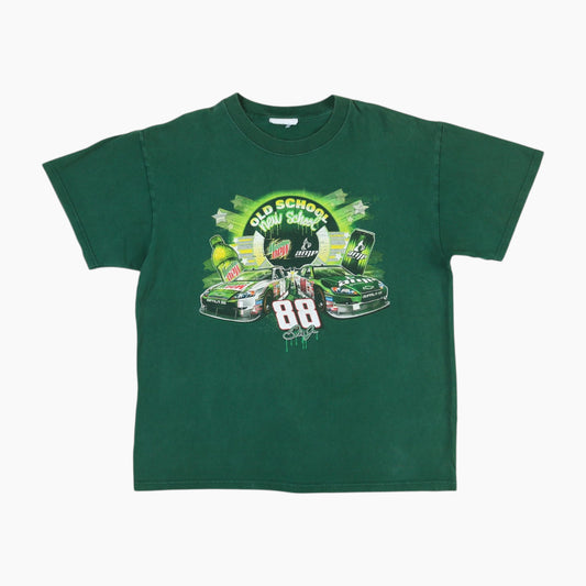 Vintage 'Dale JR' T-shirt - Green