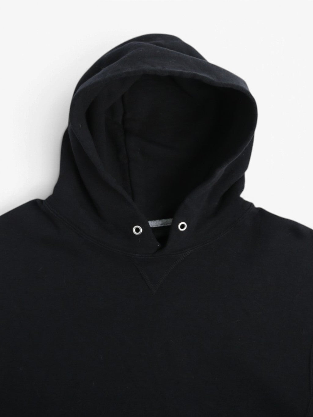 Vintage Hooded Sweatshirt - Black