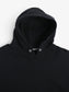 Vintage Hooded Sweatshirt - Black