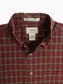 Vintage Flannel Shirt - Red Check