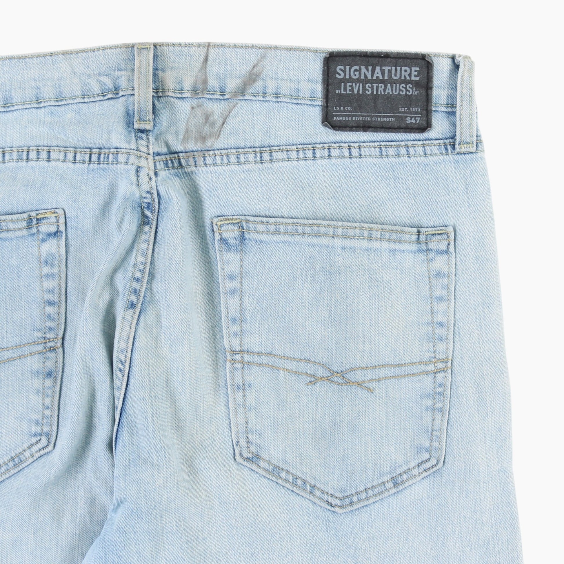 Vintage Signature Jeans - Blue - 36/30