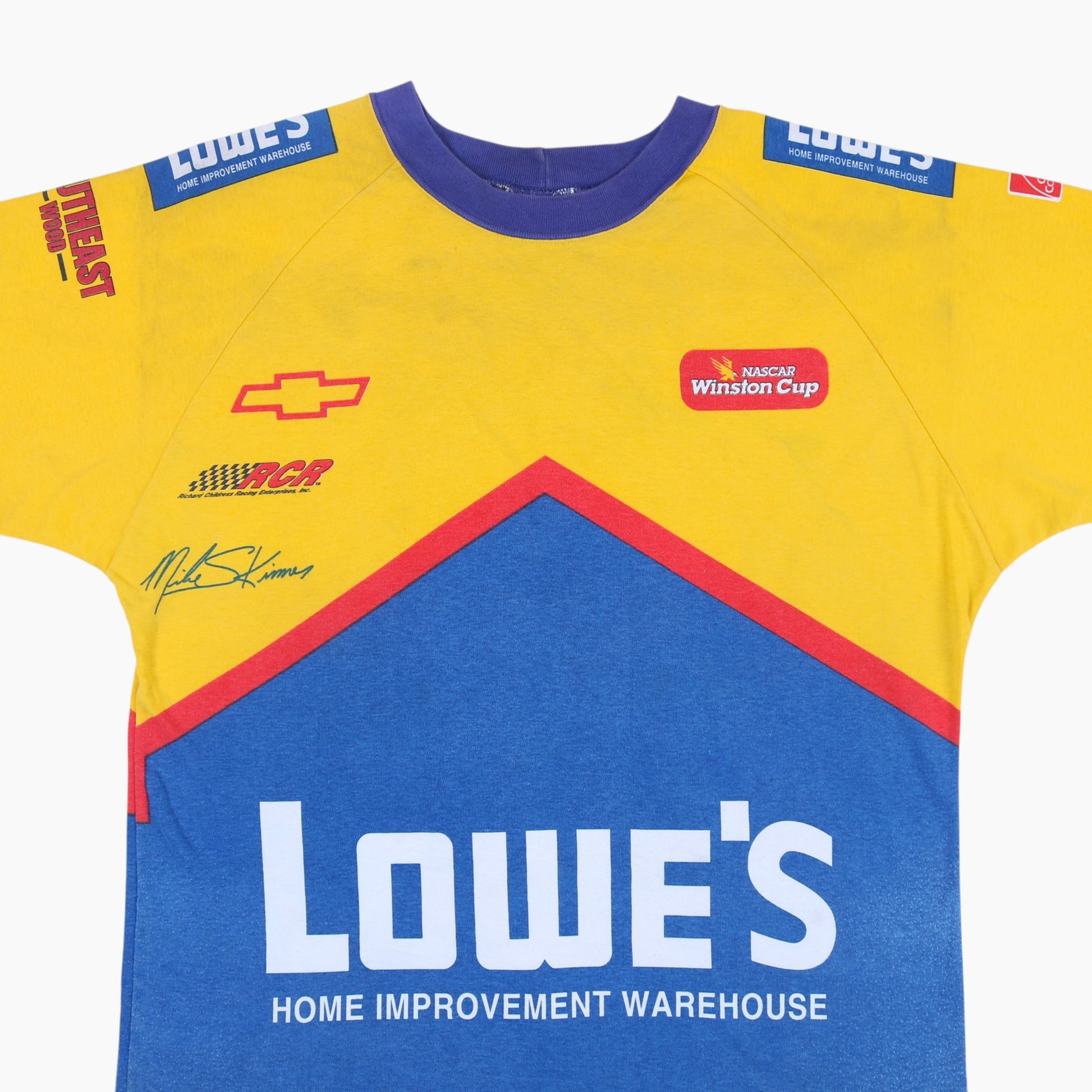 Vintage 'Lowe's' T-shirt - Yellow