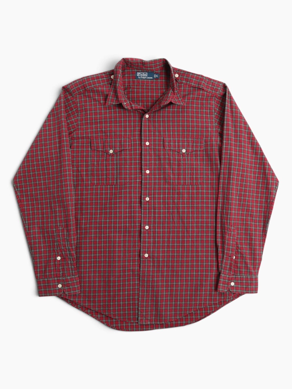 Vintage Shirt - Red Check