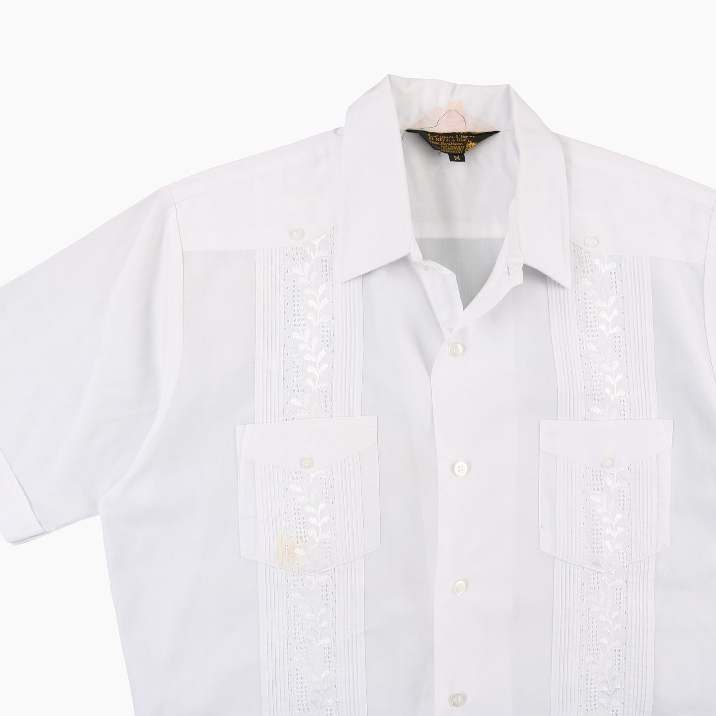 Vintage Cuban Guayabera Shirt