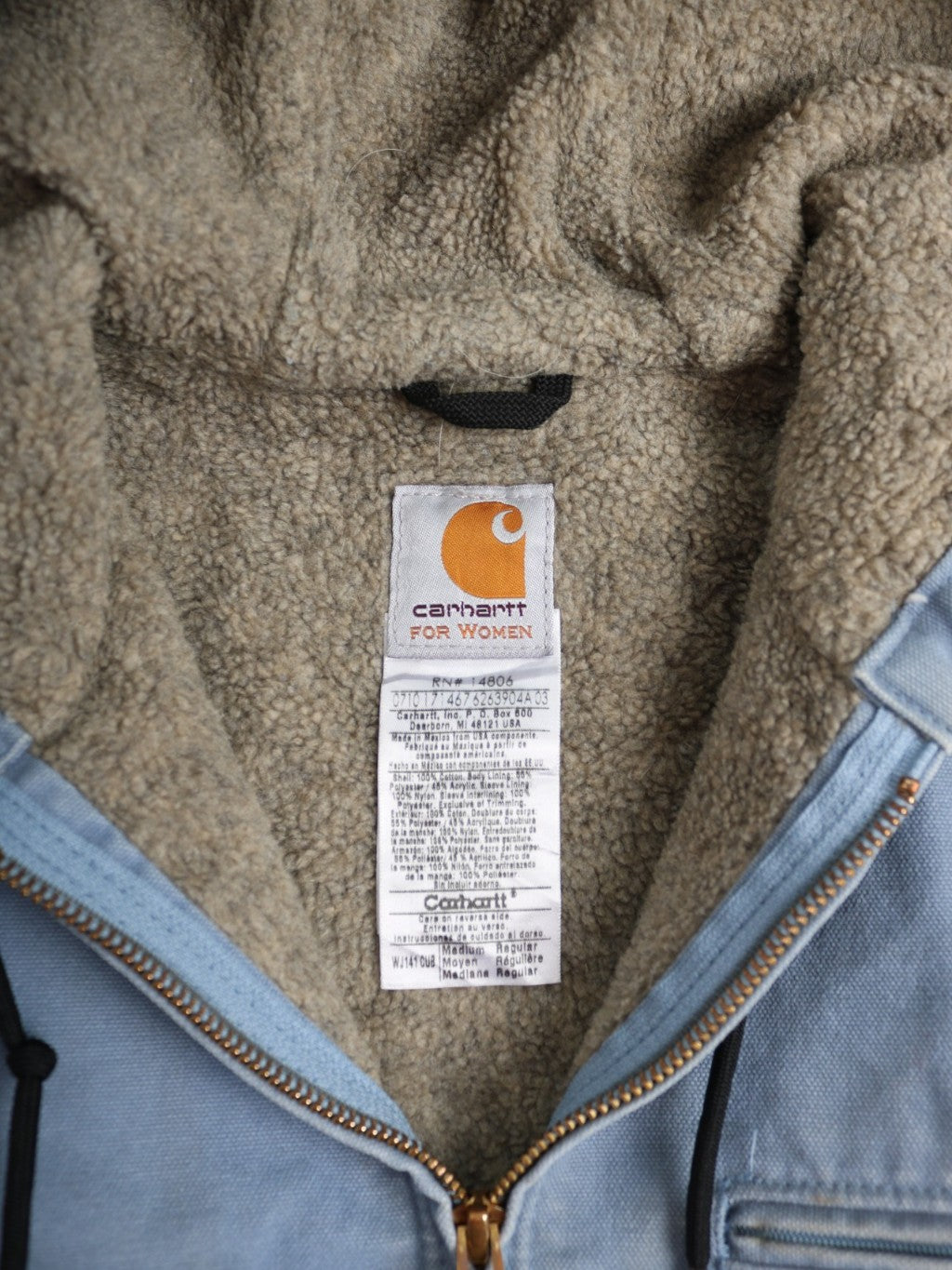 Active Hooded Jacket - Blue