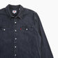 Weatern Denim Shirt - Black