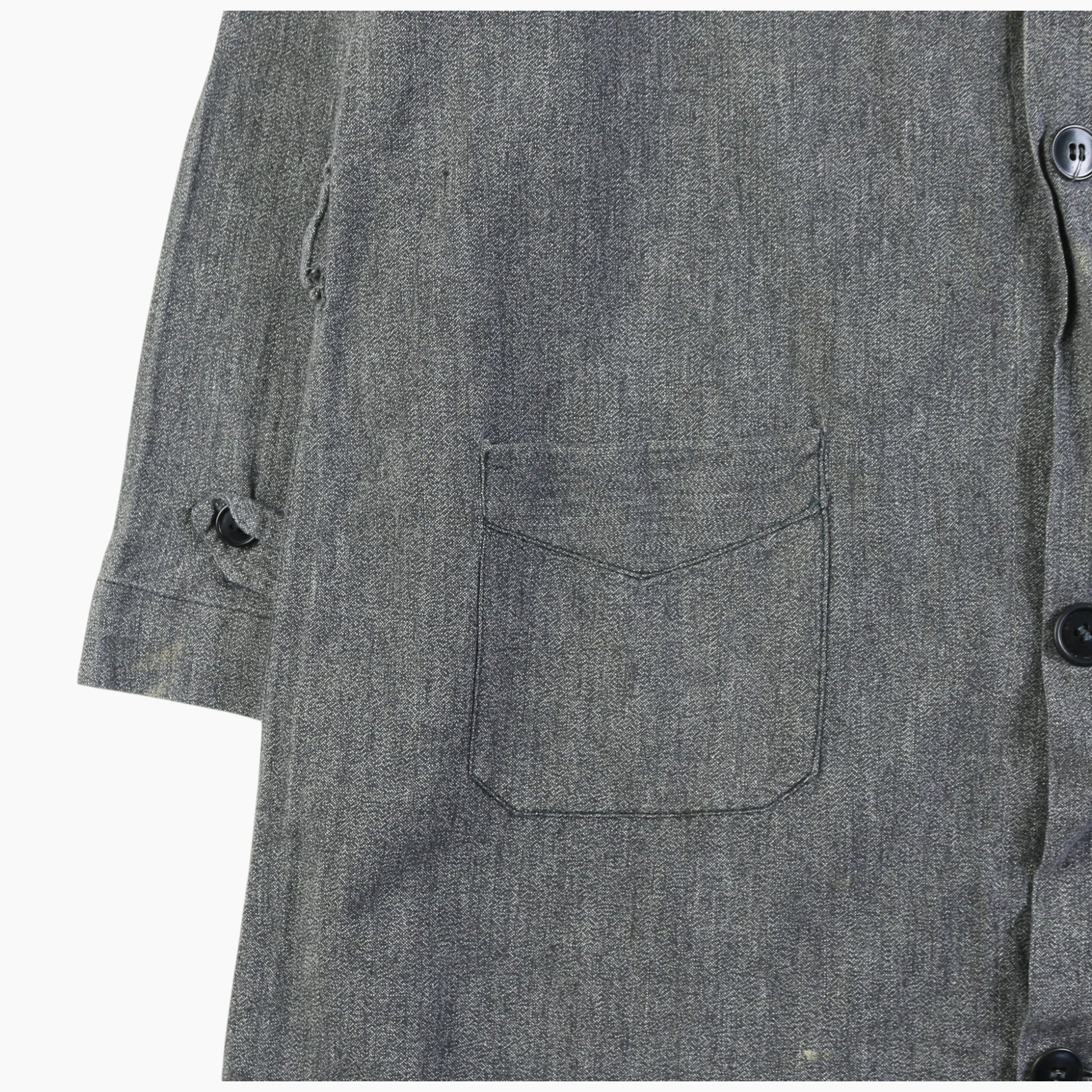 Vintage Salt & Pepper Shop Coat
