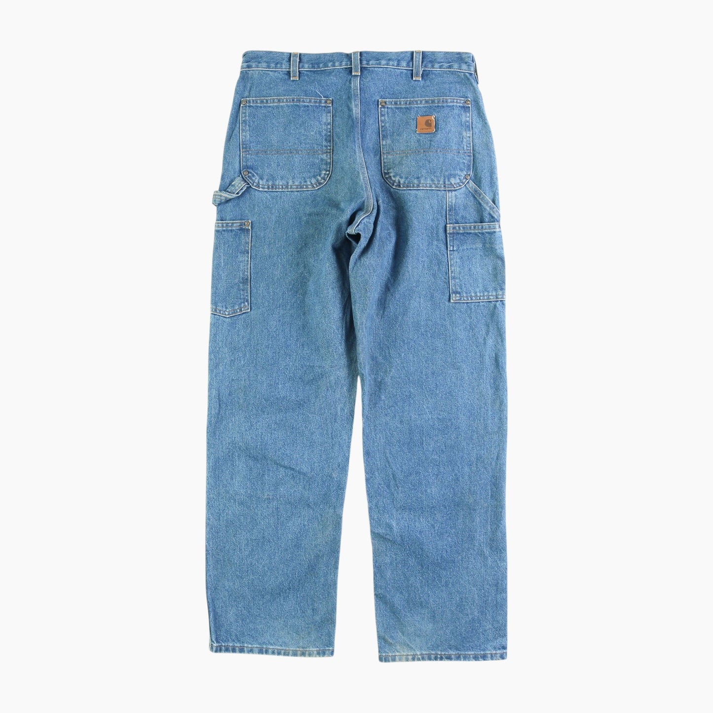 Vintage Double Knee Carpenter Pants - Denim - 34/32