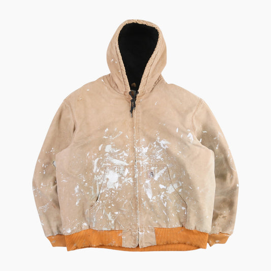 Active Hooded Jacket - Beige