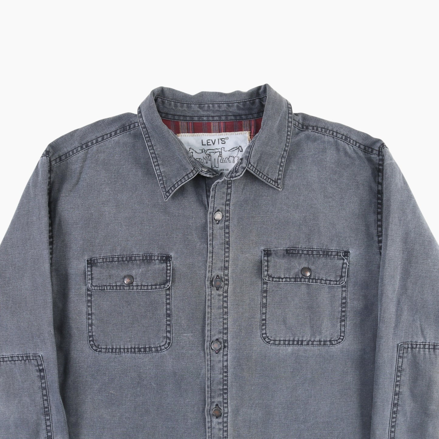 Denim Shirt - Grey