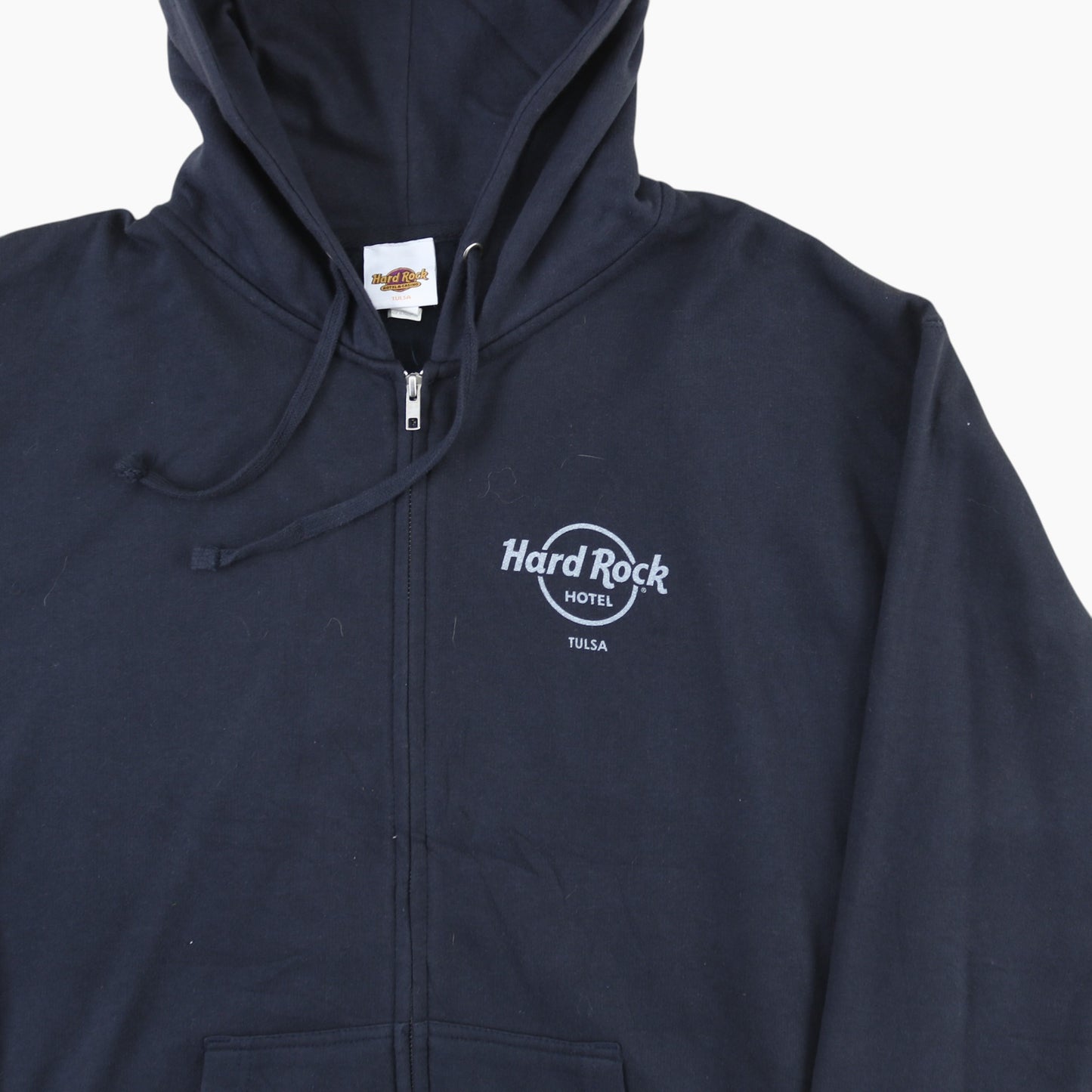 Hard Rock 'Tulsa' Hooded Sweatshirt - Navy