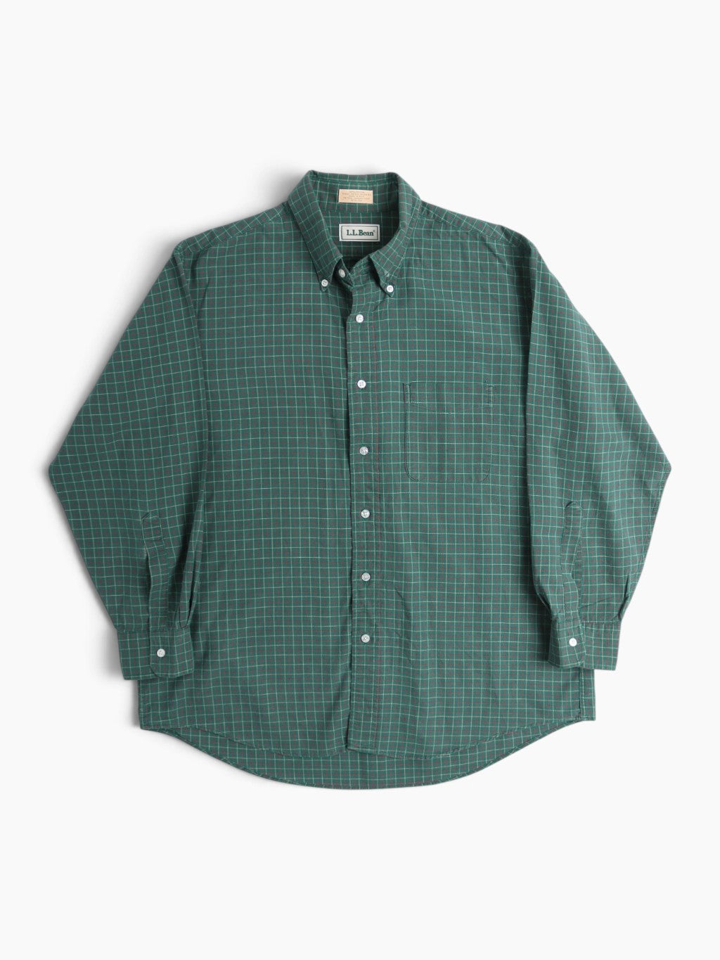 Vintage Shirt - Green Check