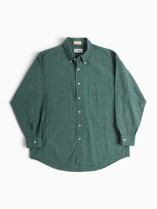 Vintage Shirt - Green Check