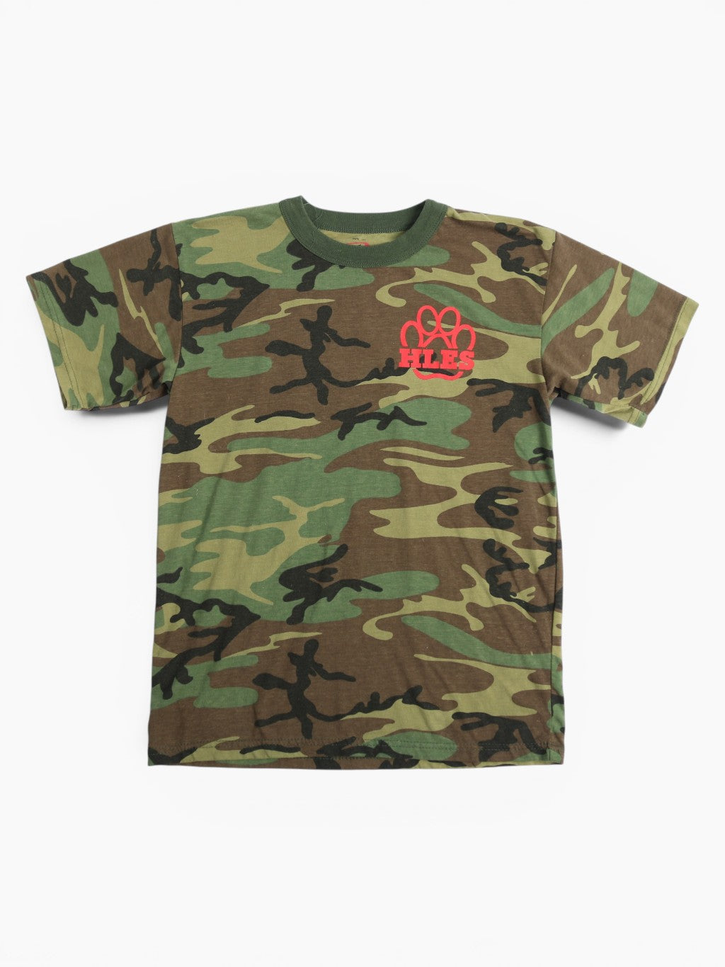 'Hles' Woodland Camouflage T-shirt