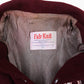 Vintage Varsity 'C' Bomber Jacket - Maroon