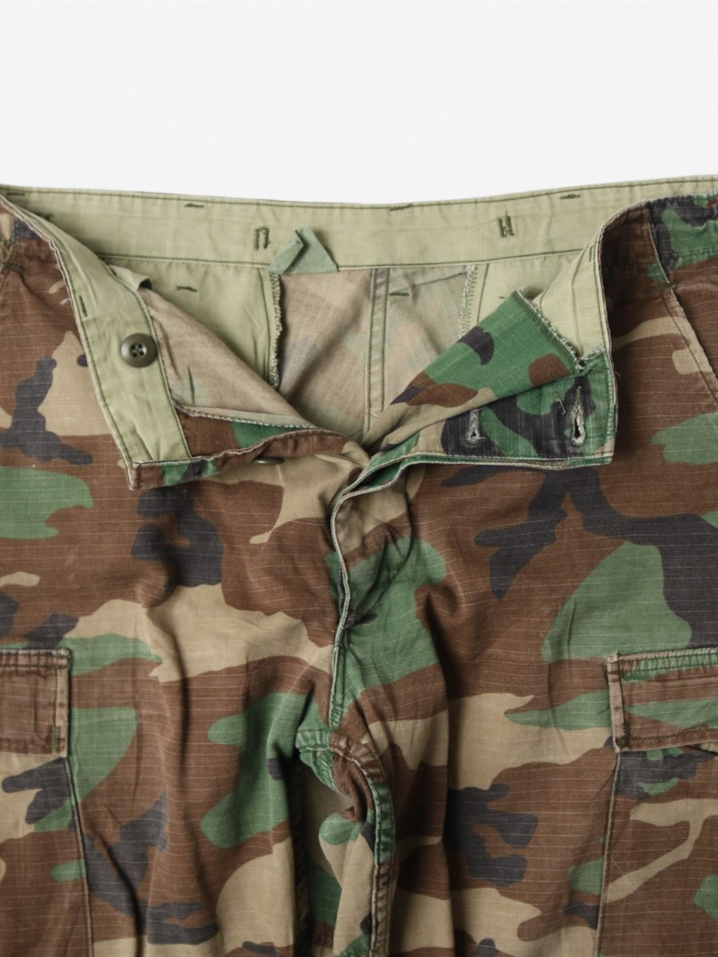 Vintage Woodland Camouflage M65 Army Pants