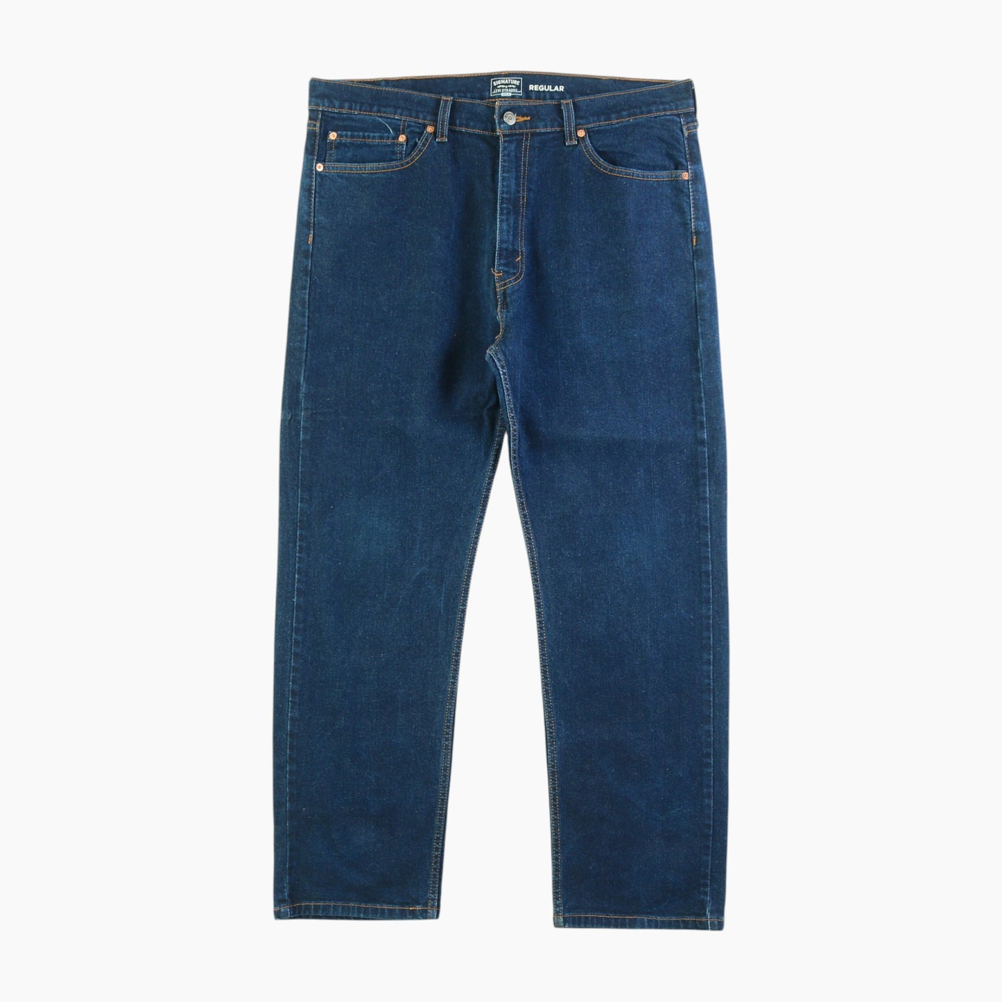 Vintage Signature Gold Regular Jeans - Denim 38/30