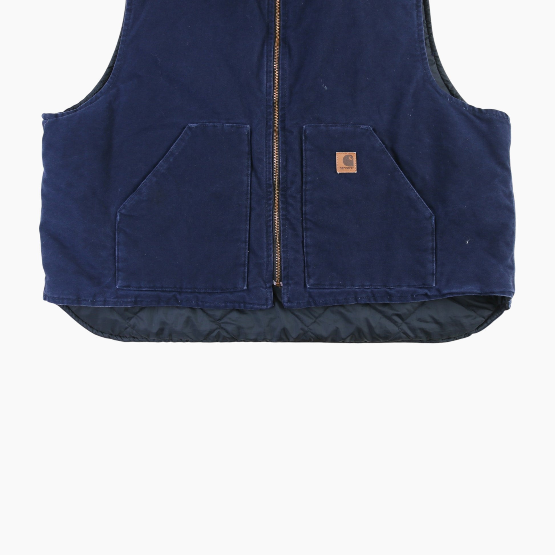 Lined Vest - Navy