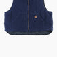 Lined Vest - Navy
