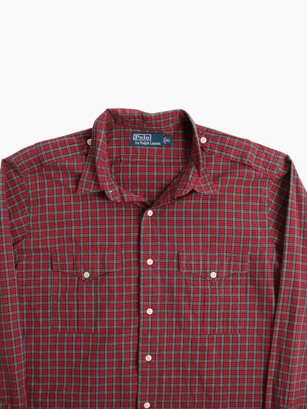Vintage Shirt - Red Check