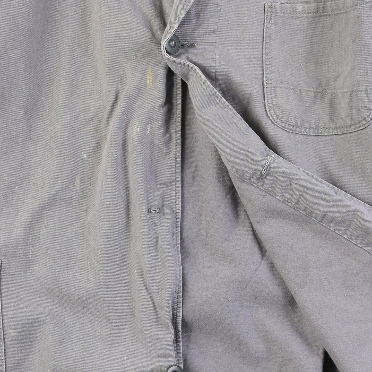 Vintage Shop Coat - Grey