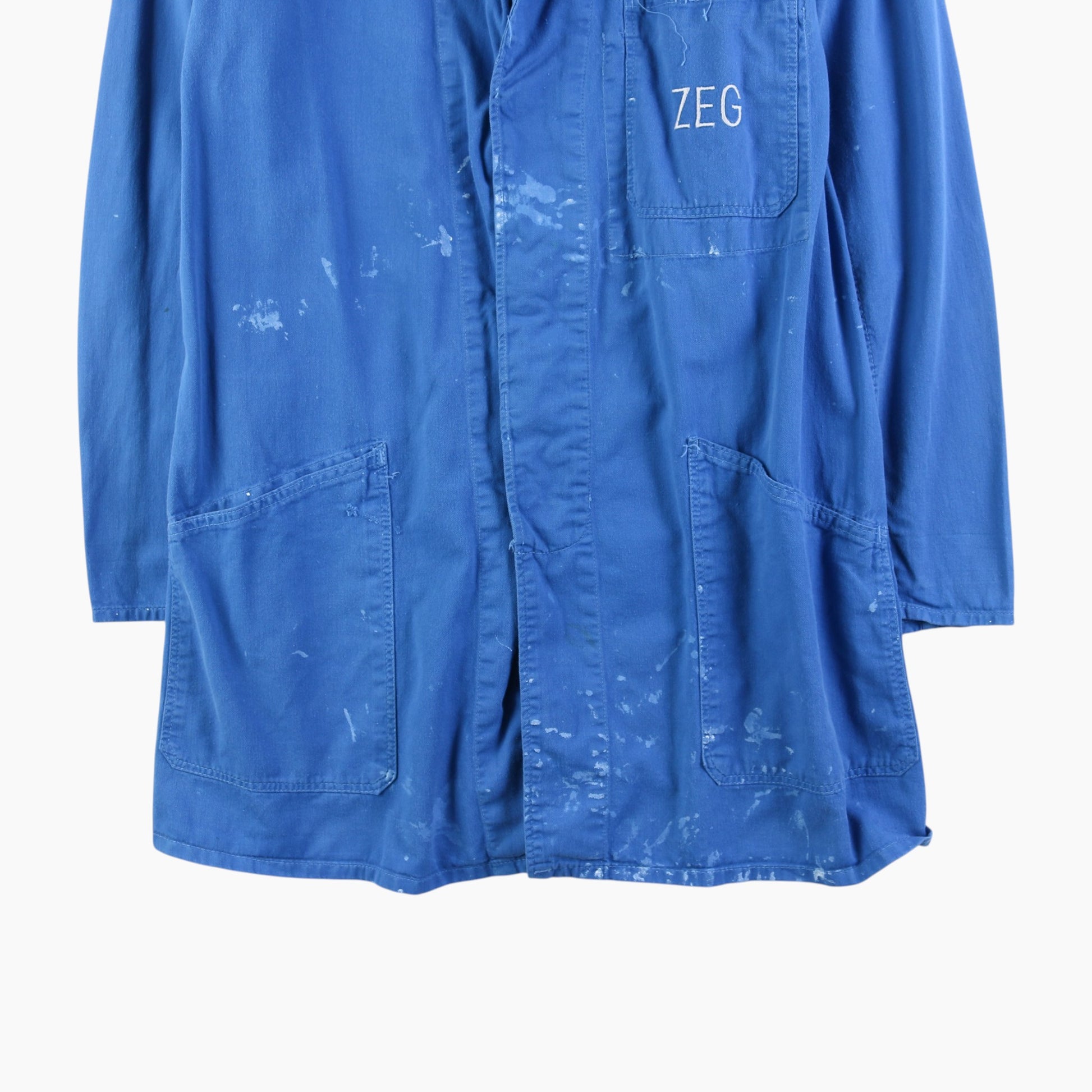 Vintage Shop Coat - Blue