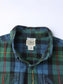 Vintage Flannel Shirt - Green Check