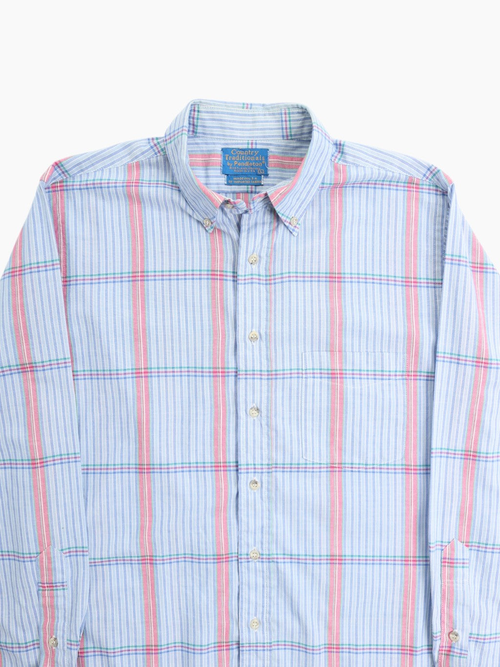 Vintage Shirt - Blue Stripe