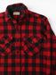 Vintage Flannel Shirt - Red Check