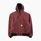 Hooded Active Jacket - Red