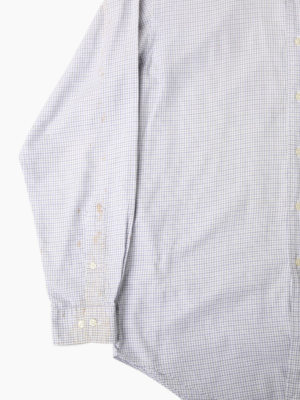 Vintage Shirt - White Check