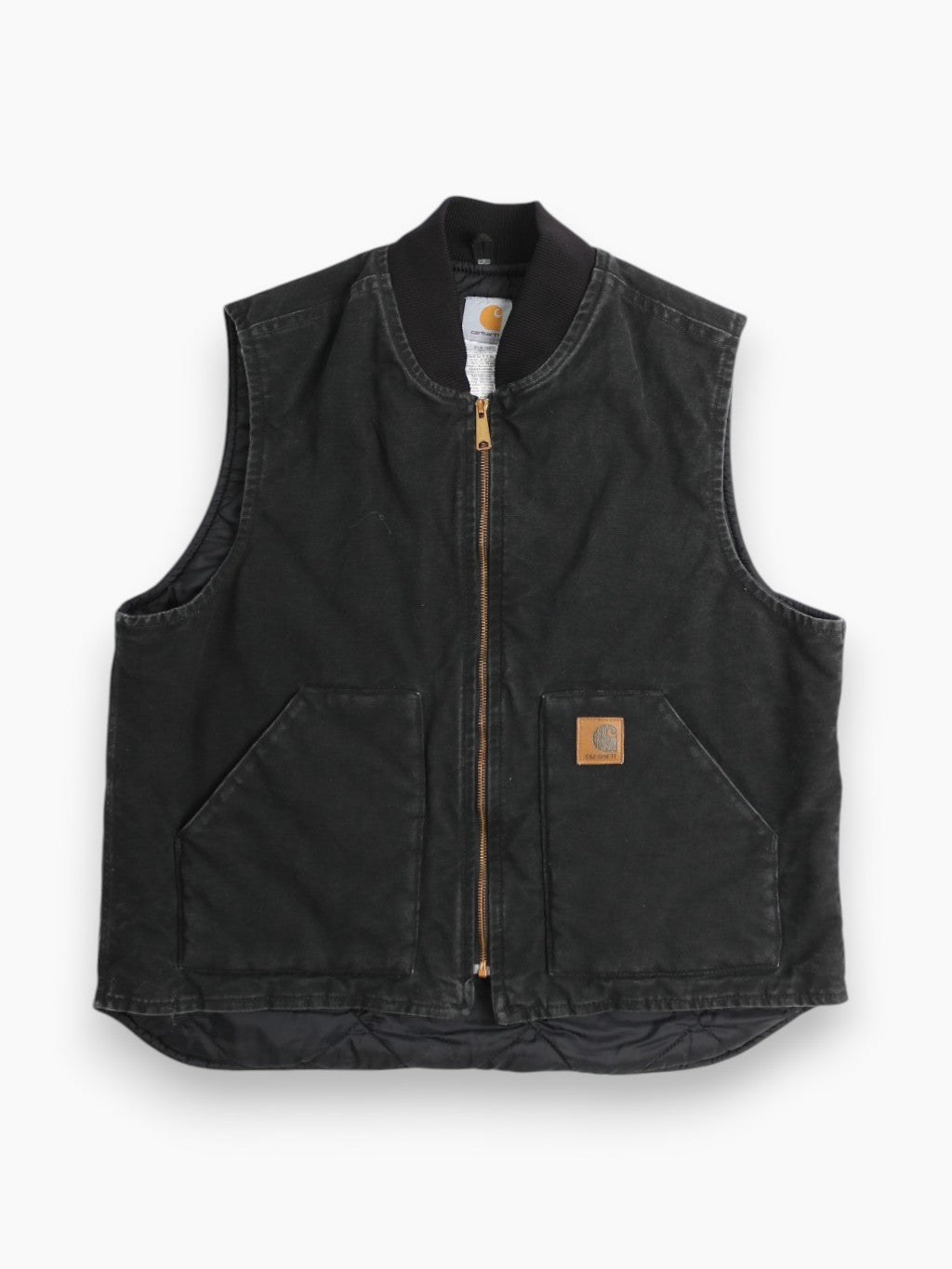 Lined Vest - Black