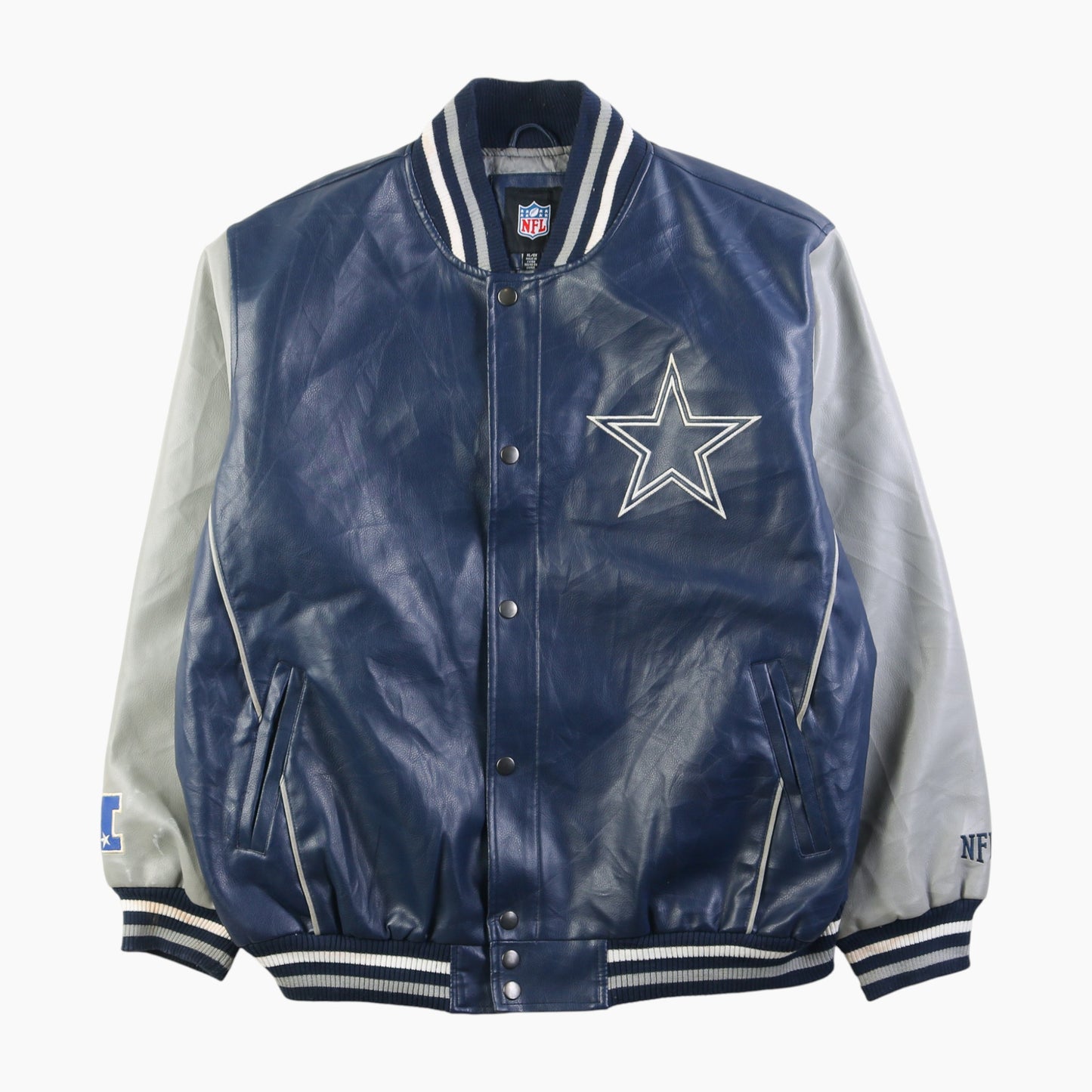 Dallas Cowboys Leather Varsity Jacket