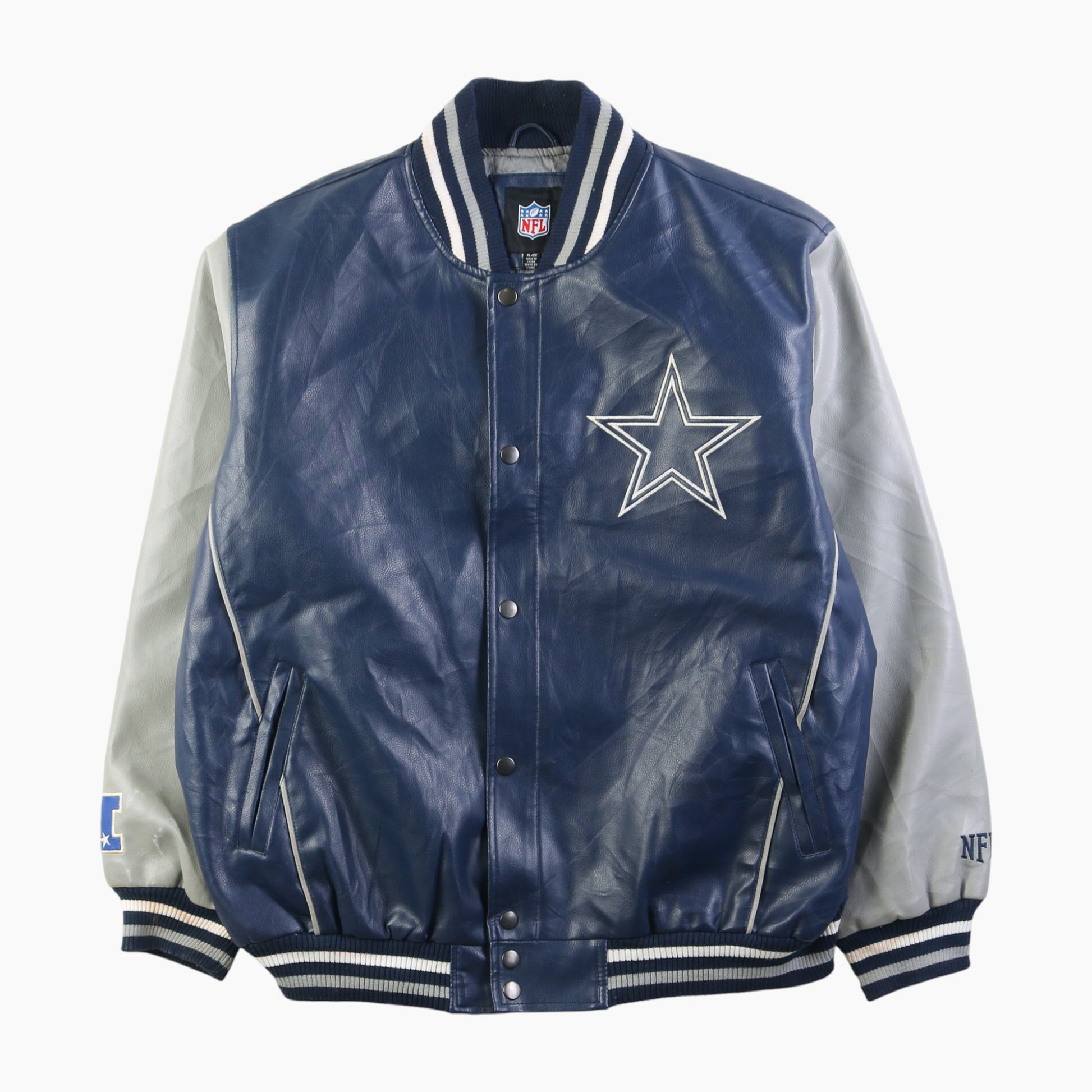 Dallas Cowboys Leather Varsity Jacket