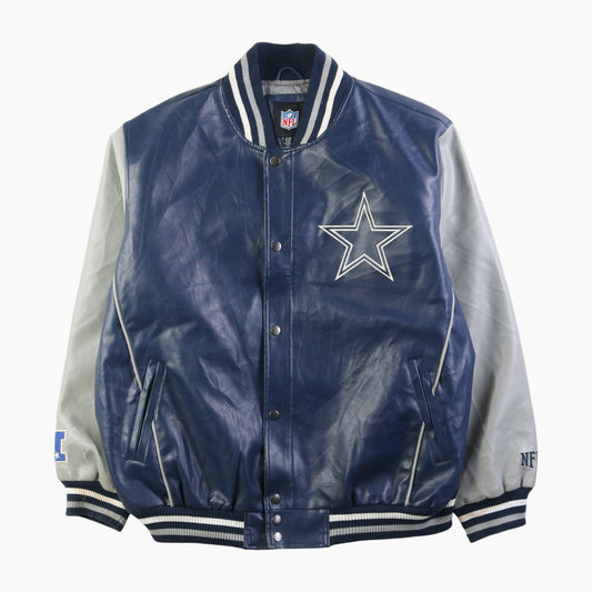 Dallas Cowboys Leather Varsity Jacket