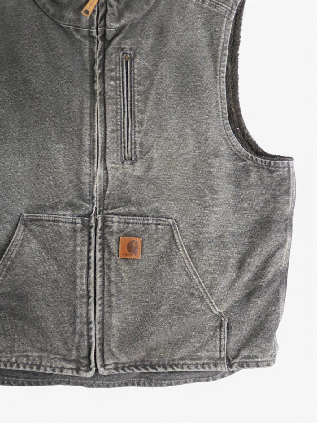 Lined Vest - Grey