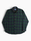Vintage Flannel Shirt - Green